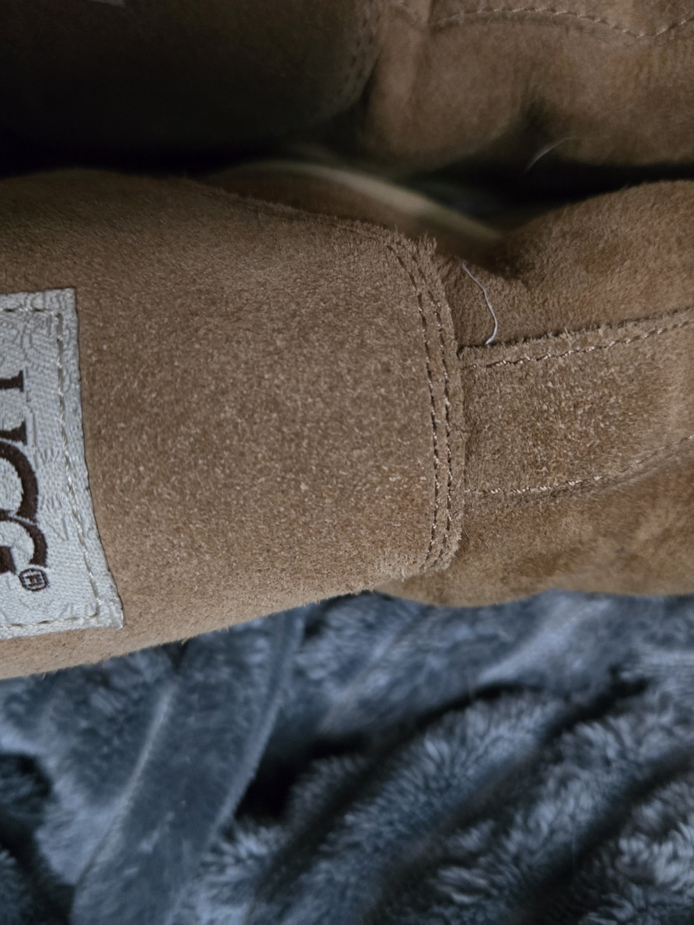 UGG Classic Tall Suede Women’s Boots in Light Brown - Picture 5 of 7
